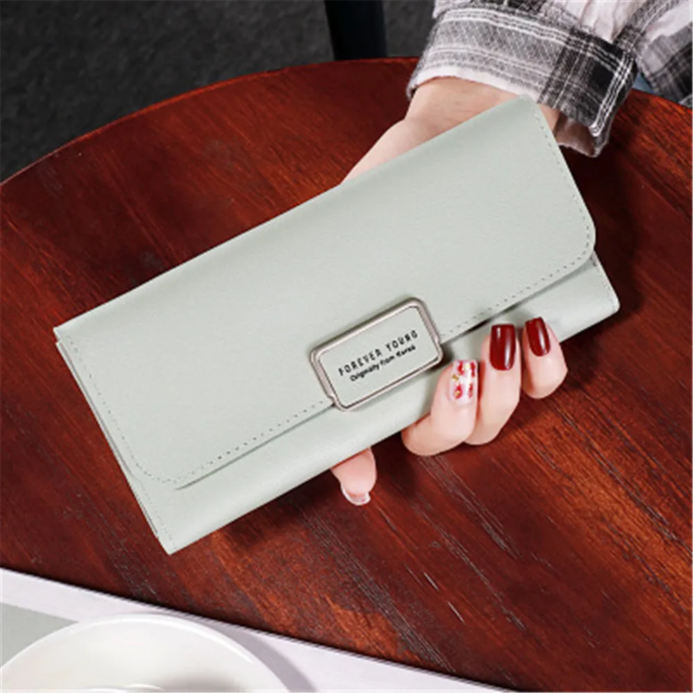 Wallet Long Section 2019 New Fashion Thin Section Casual Clutch Bag Long Wallet Multi-card Ticket Holder Wallet Women
Wallet Long Section 2019 New Fashion Thin Section Casual Clutch Bag Long Wallet Multi-card Ticket Holder Wallet Women