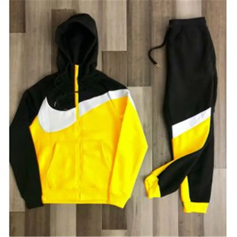Spring And Autumn Track And Field Men's Suit New Leisure Sports Suit European And American Lovers Street Fashion Zipper Hoodie
Spring And Autumn Track And Field Men's Suit New Leisure Sports Suit European And American Lovers Street Fashion Zipper Hoodie