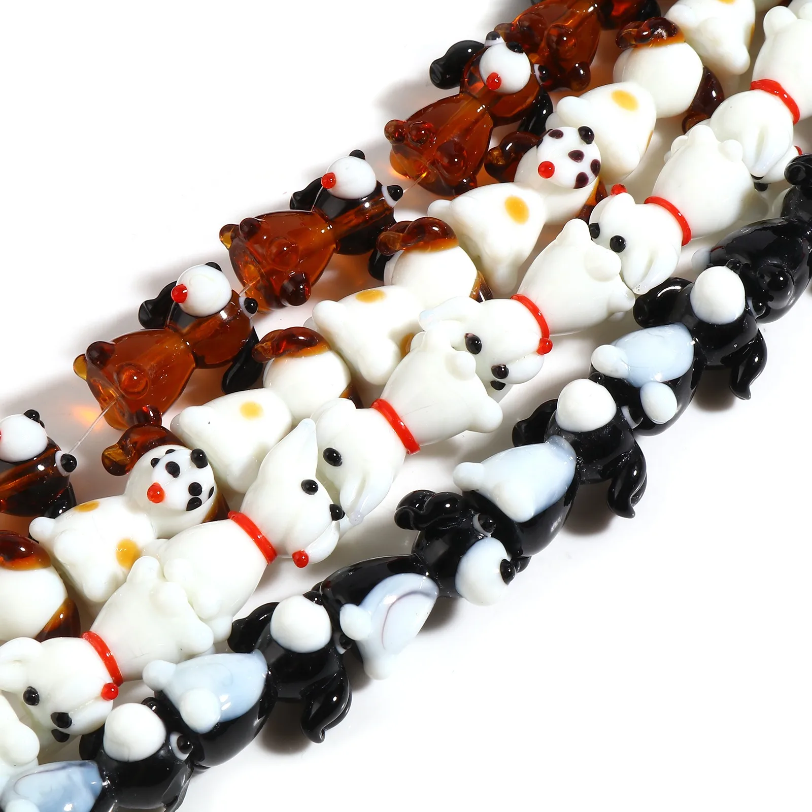 2PCs Lampwork Glass Beads Mulitcolor Dog Animal Cute Loose Spacer Beads DIY Making Necklace Bracelets Women Jewelry Findings
2PCs Lampwork Glass Beads Mulitcolor Dog Animal Cute Loose Spacer Beads DIY Making Necklace Bracelets Women Jewelry Findings