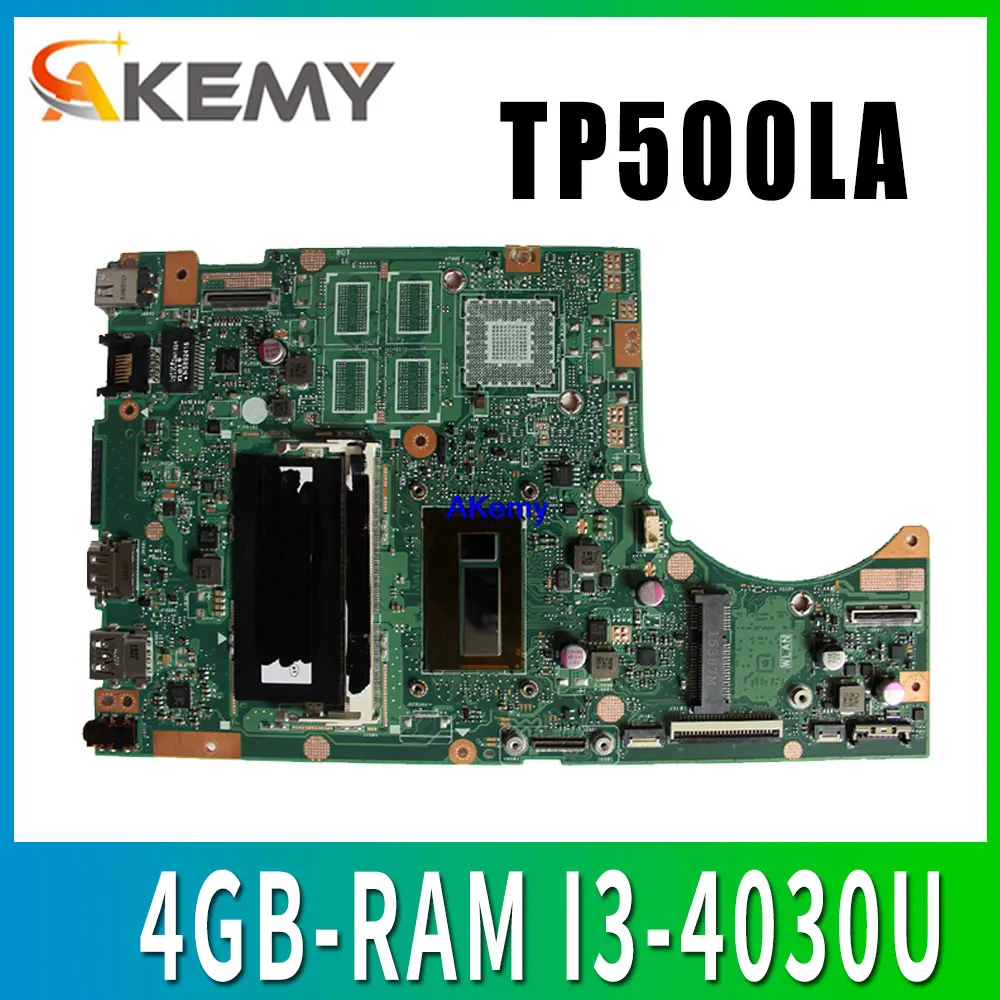Новая материнская плата Akemy TP500LN TP500LA GM для ноутбука For Asus TP500LA TP500LD TP500L оригинальная материнская плата 4GB-RAM I3-4030U LVDS/EDP
Новая материнская плата Akemy TP500LN TP500LA GM для ноутбука For Asus TP500LA TP500LD TP500L оригинальная материнская плата 4GB-RAM I3-4030U LVDS/EDP