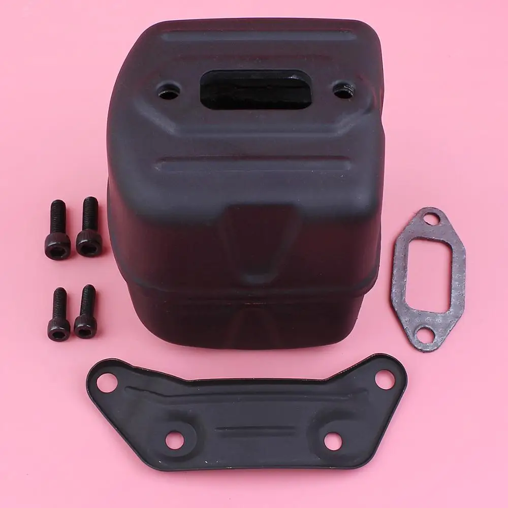 

Exhaust Muffler Silencer w Bracket Kit For Jonsered 2065 2165 2071 2171 Chainsaw 503765301, 503765302