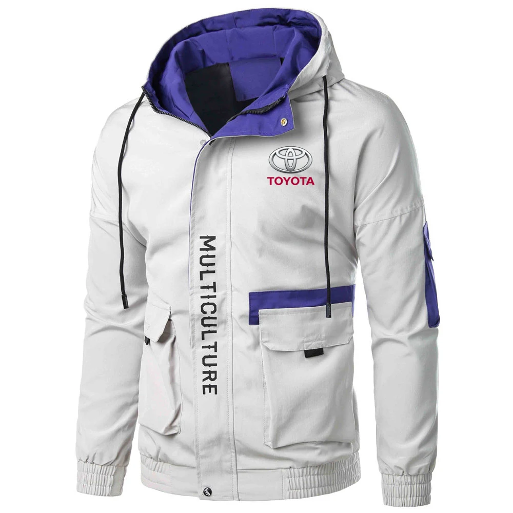 Men Toyota car logo Personality Wild Zipper Winter Autumn Printing Hooded Jackets Male Outwear Leisure
Men Toyota car logo Personality Wild Zipper Winter Autumn Printing Hooded Jackets Male Outwear Leisure