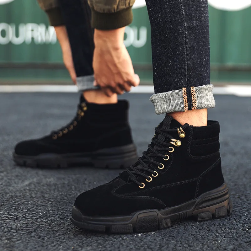 Leather Men Boots Winter with Fur Super Warm Snow Boots Men Winter Casual Shoes Sneakers High Top Western Ankle Boots Waterproof
Leather Men Boots Winter with Fur Super Warm Snow Boots Men Winter Casual Shoes Sneakers High Top Western Ankle Boots Waterproof