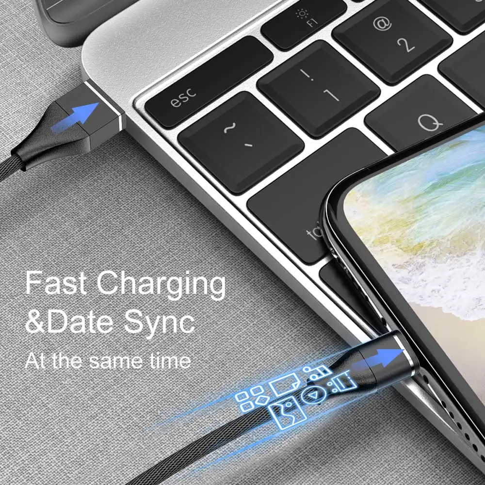 Кабель USB C MUSTTRUE 0 25 м 1 2 3 кабель для синхронизации данных xiaomi redmi note 8 samsung s10 Type-c