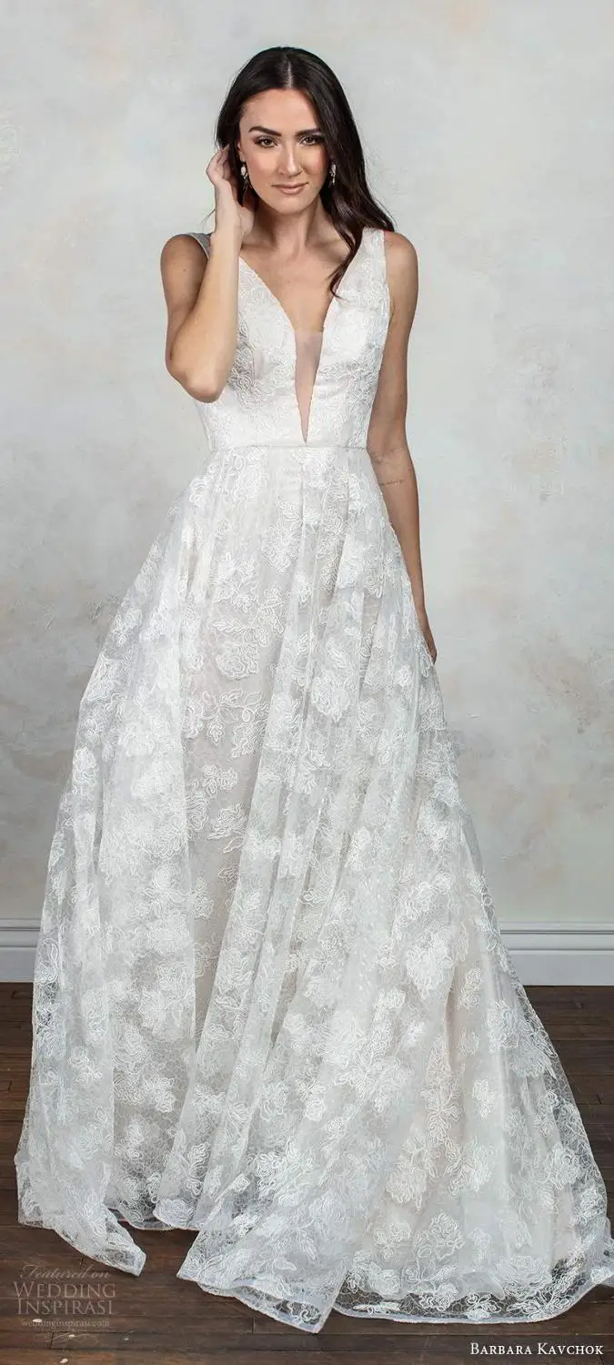 Long Lace V Neck Wedding Dresses 2021 Backless A Line Beach Boho Wedding Bridal Gowns vestido de noiva
Long Lace V Neck Wedding Dresses 2021 Backless A Line Beach Boho Wedding Bridal Gowns vestido de noiva
