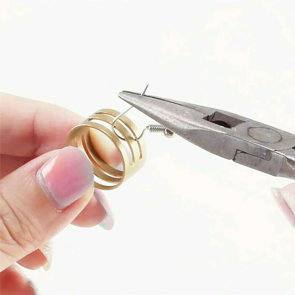 Jewellery Starter Kit Making Jewellery Craft Kit Wire Findings Pliers Necklace Ring Repair DIY Starter Parts
Jewellery Starter Kit Making Jewellery Craft Kit Wire Findings Pliers Necklace Ring Repair DIY Starter Parts