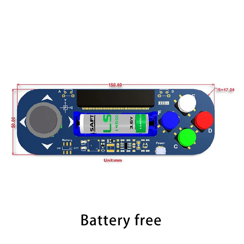 5V Gamepad Expansion Module with Buzzer on board Joystick Button Board for Micro:bit Microbit
5V Gamepad Expansion Module with Buzzer on board Joystick Button Board for Micro:bit Microbit