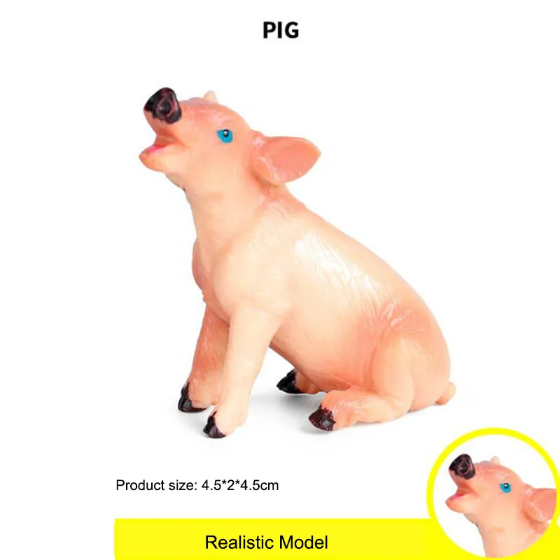 Children's Cognitive Toys Simulation Animal Model Piggy Micro Landscape Scene Decoration Solid Static Boy Girl Gift
Children's Cognitive Toys Simulation Animal Model Piggy Micro Landscape Scene Decoration Solid Static Boy Girl Gift