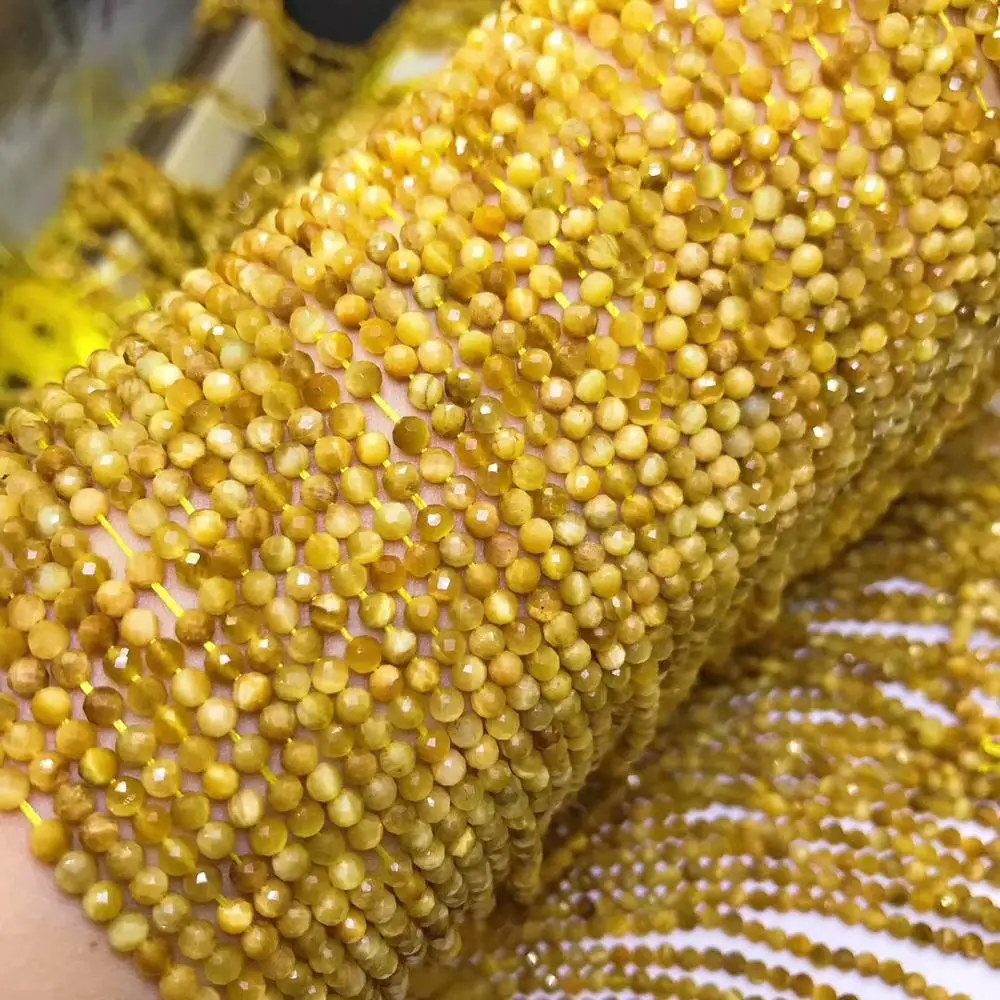 loose beads golden IGEREYE round faceted /reoundl 3mm 14inch for DIY jewelry making FPPJ wholesale beads nature
loose beads golden IGEREYE round faceted /reoundl 3mm 14inch for DIY jewelry making FPPJ wholesale beads nature