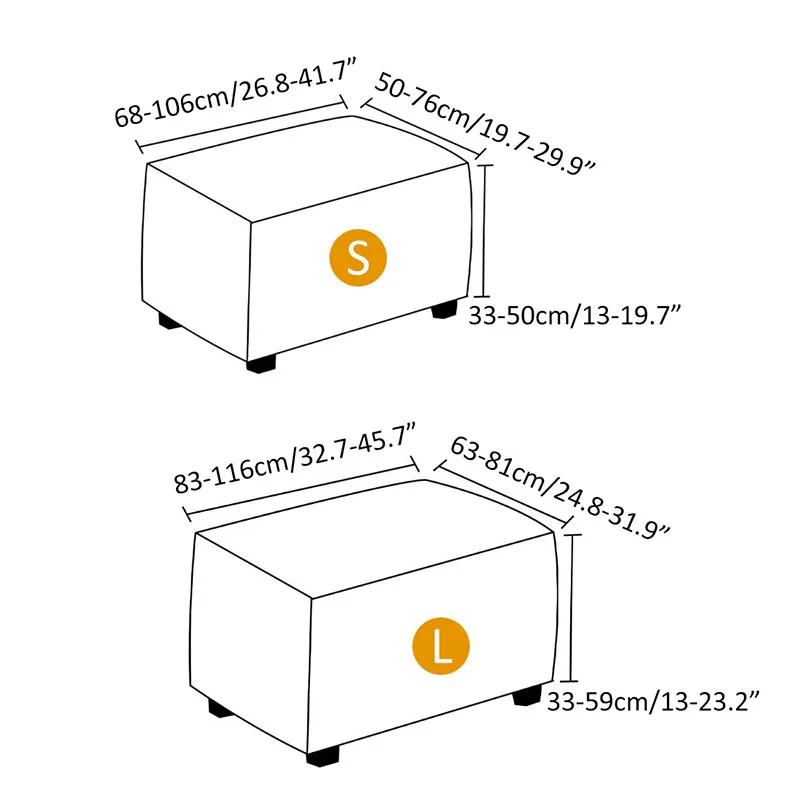 All-inclusive Stool Protector Rectangular Ottoman Chair Cover Elastic Home Footrest Stool Slipcover Sofa Chair Cover Couvre Pouf
All-inclusive Stool Protector Rectangular Ottoman Chair Cover Elastic Home Footrest Stool Slipcover Sofa Chair Cover Couvre Pouf