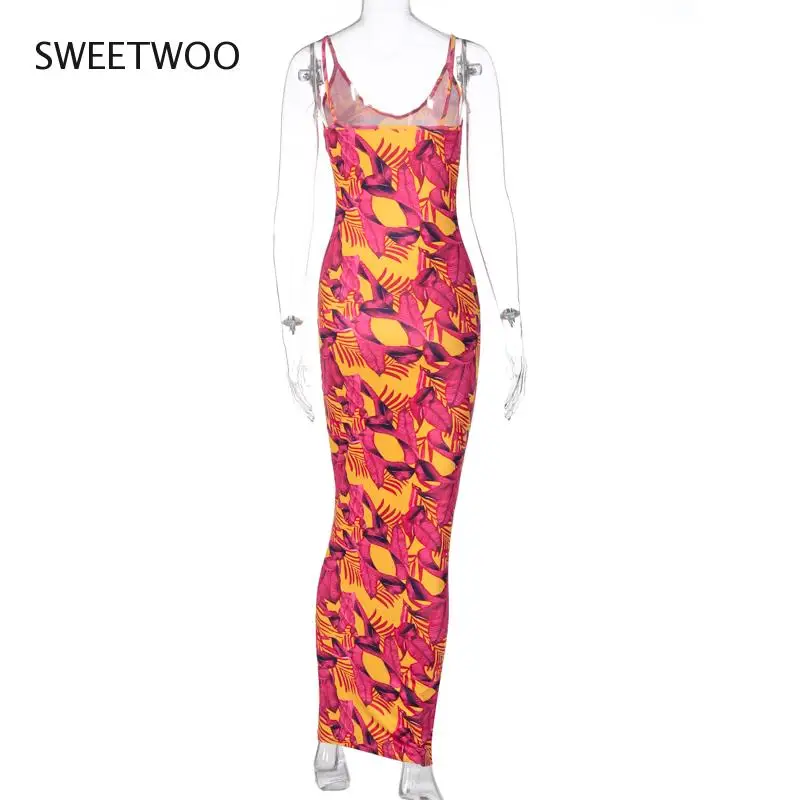 Color printing super long beach dress sleeveless club suit ladies sexy neon clothes women streetwear ladies
Color printing super long beach dress sleeveless club suit ladies sexy neon clothes women streetwear ladies