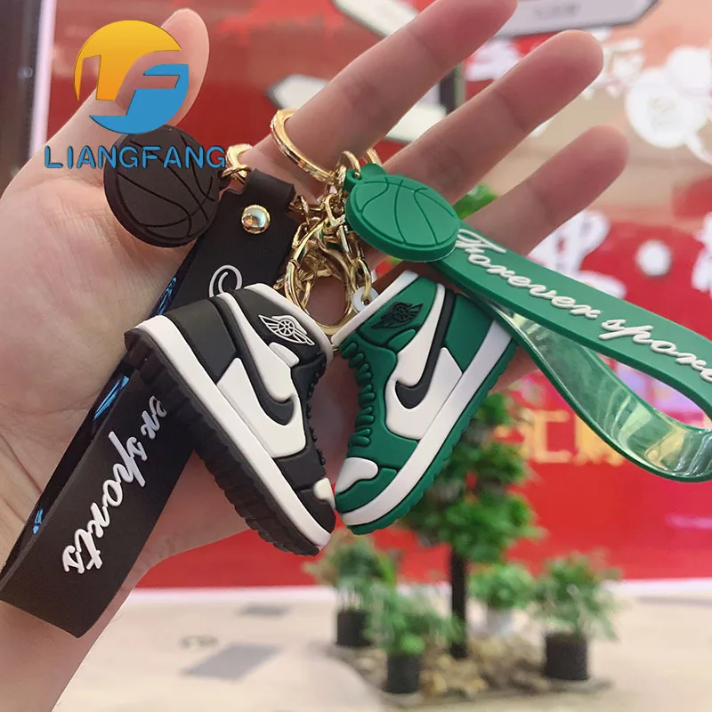 New 2021 1PVC Three-Dimensional Shoes Keychain Couple Pendant Car Key Chain Cartoon Fashion Student Bag Pendant Wholesale
New 2021 1PVC Three-Dimensional Shoes Keychain Couple Pendant Car Key Chain Cartoon Fashion Student Bag Pendant Wholesale