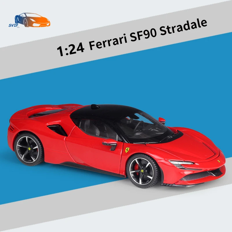Bburago 1:24 Ferrari SF90 Stradale Car Model Die-casting Metal Model Children Toy Boyfriend Gift Simulated Alloy Car Collection
Bburago 1:24 Ferrari SF90 Stradale Car Model Die-casting Metal Model Children Toy Boyfriend Gift Simulated Alloy Car Collection