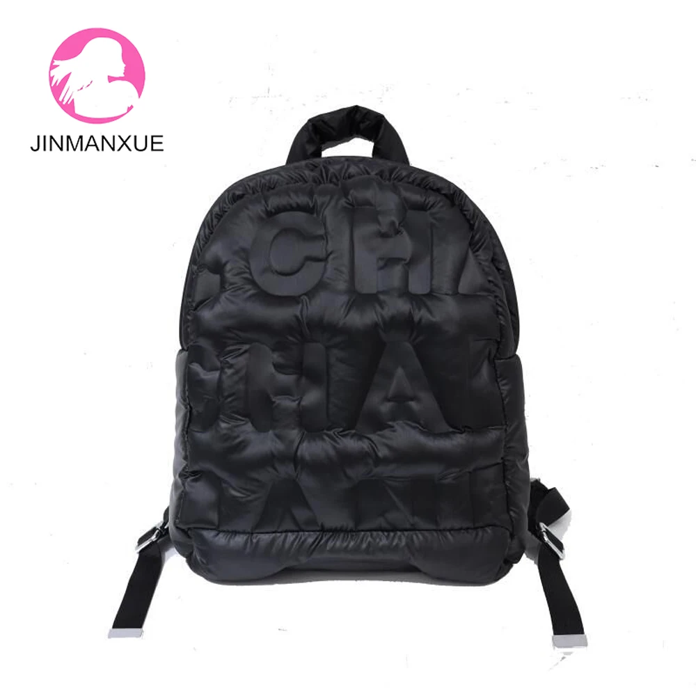 Women's Backpack Fashion Winter Space Pad Cotton Feather Down Shoulder Bags Large Capacity Design Female Student School Bag
Women's Backpack Fashion Winter Space Pad Cotton Feather Down Shoulder Bags Large Capacity Design Female Student School Bag