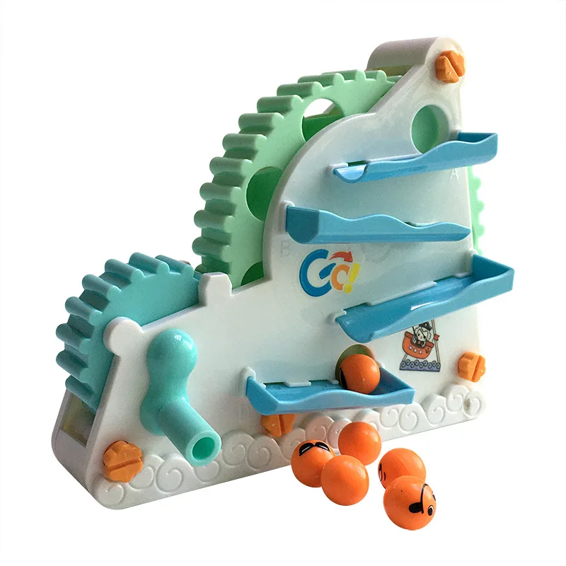 Montessori Building Construction Toy Gear Ball Game Kids Gear Blocks Toy Set Assemble Marble Run Race Track Educational Toys
Montessori Building Construction Toy Gear Ball Game Kids Gear Blocks Toy Set Assemble Marble Run Race Track Educational Toys