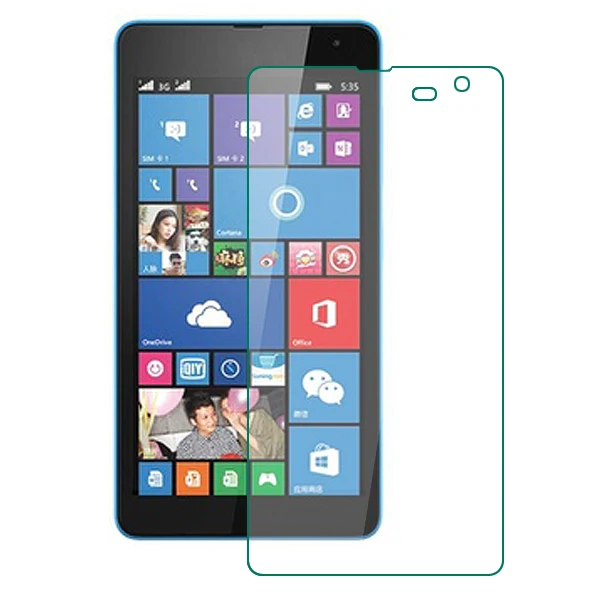 2 шт. 9h 0 3 мм 2.5d нанометр закаленное стекло Защита экрана для microsoft nokia lumia 535