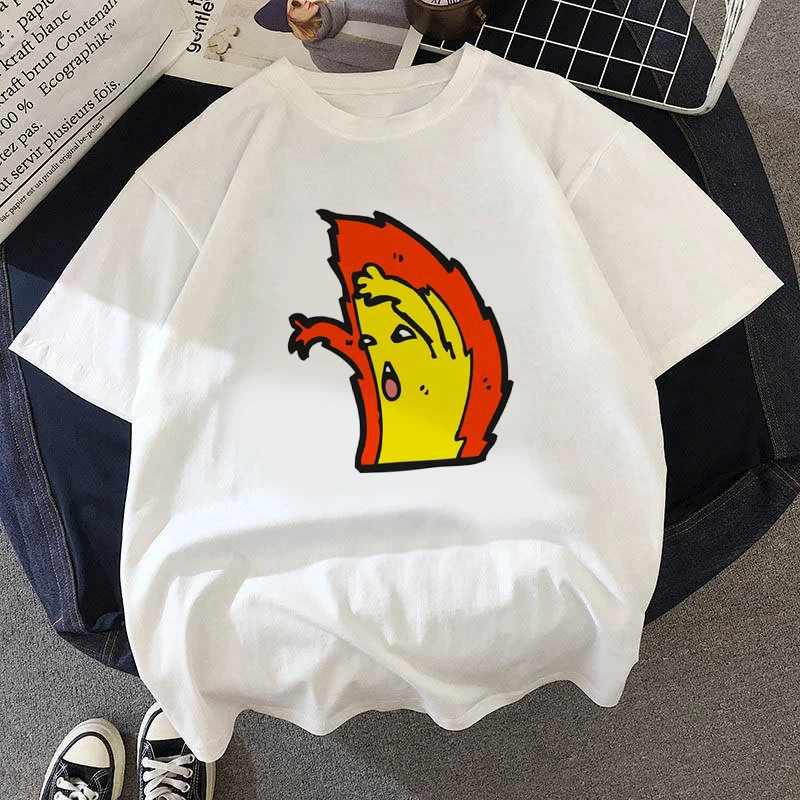 Power Fire Summer Fashion Women T Shirt Harajuku Short Sleeve Funny T-Shirt Cute Cartoon Printed Top Tees Anime Female Tops
Power Fire Summer Fashion Women T Shirt Harajuku Short Sleeve Funny T-Shirt Cute Cartoon Printed Top Tees Anime Female Tops
