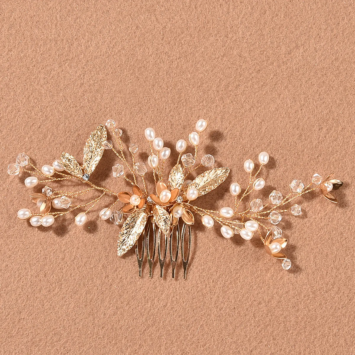 Women Classical Hair Comb Crystal Leaf Barrette Headdress Bridal Vintage Wedding Hair Accessories Back Comb Hair Ornament Trendy
Women Classical Hair Comb Crystal Leaf Barrette Headdress Bridal Vintage Wedding Hair Accessories Back Comb Hair Ornament Trendy