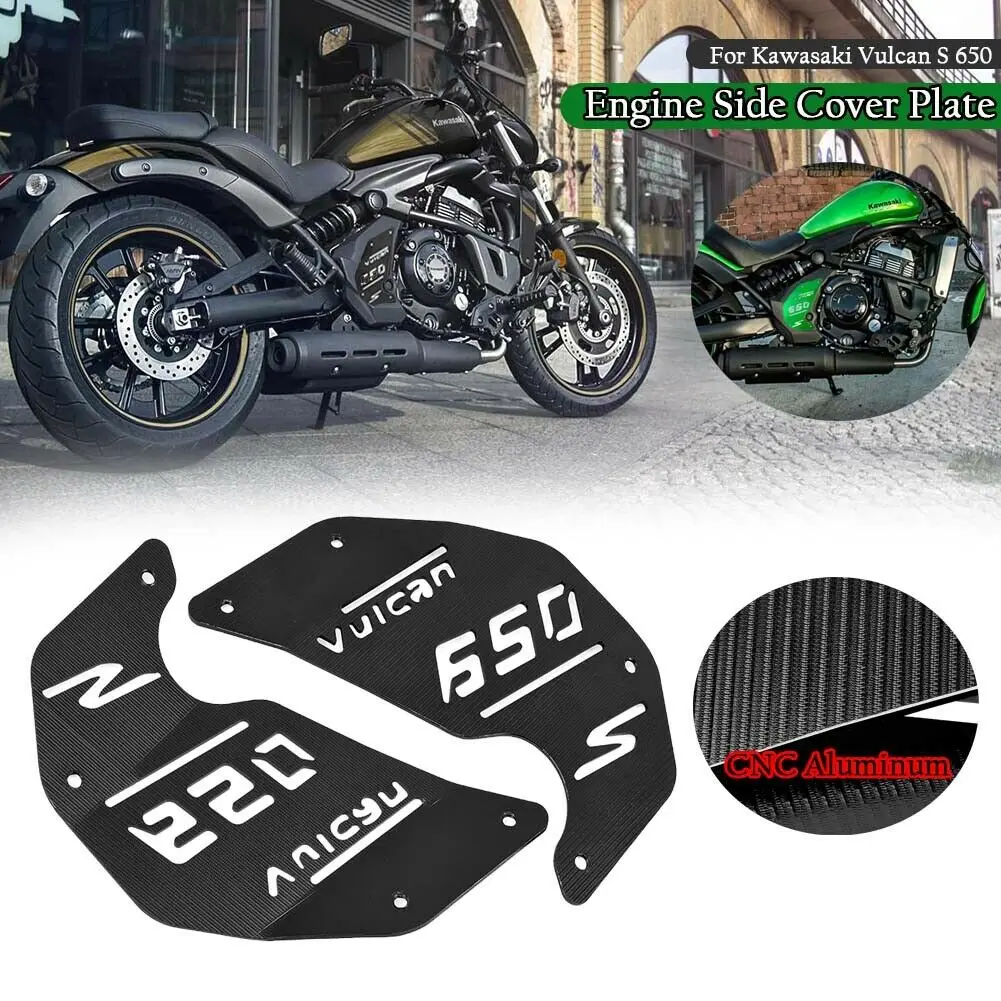 For Kawasaki Vulcan S 650 EN650 VN650 EN VN 650 2015-2022 Motorcycle CNC Aluminum Decoration Engine Side Cover Plate Green Black
For Kawasaki Vulcan S 650 EN650 VN650 EN VN 650 2015-2022 Motorcycle CNC Aluminum Decoration Engine Side Cover Plate Green Black