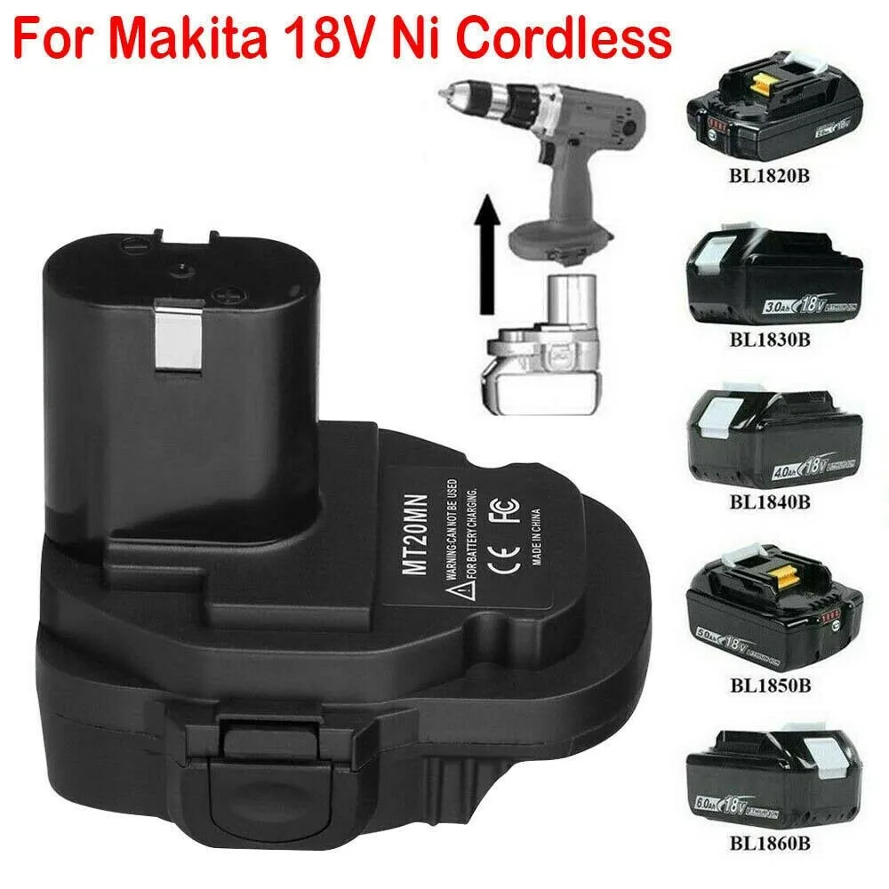 1PC MT20MN Battery Adapter Converter For MAK 18V Li-ion Ni Cordless Battery BL1860B/BL1860/BL1850B Power Tool Batteries
1PC MT20MN Battery Adapter Converter For MAK 18V Li-ion Ni Cordless Battery BL1860B/BL1860/BL1850B Power Tool Batteries