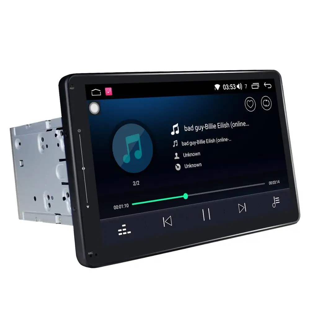 IPS 10 &quot2 Din Android универсальный автомобильный радиоприемник стерео аудио HD 1280*720