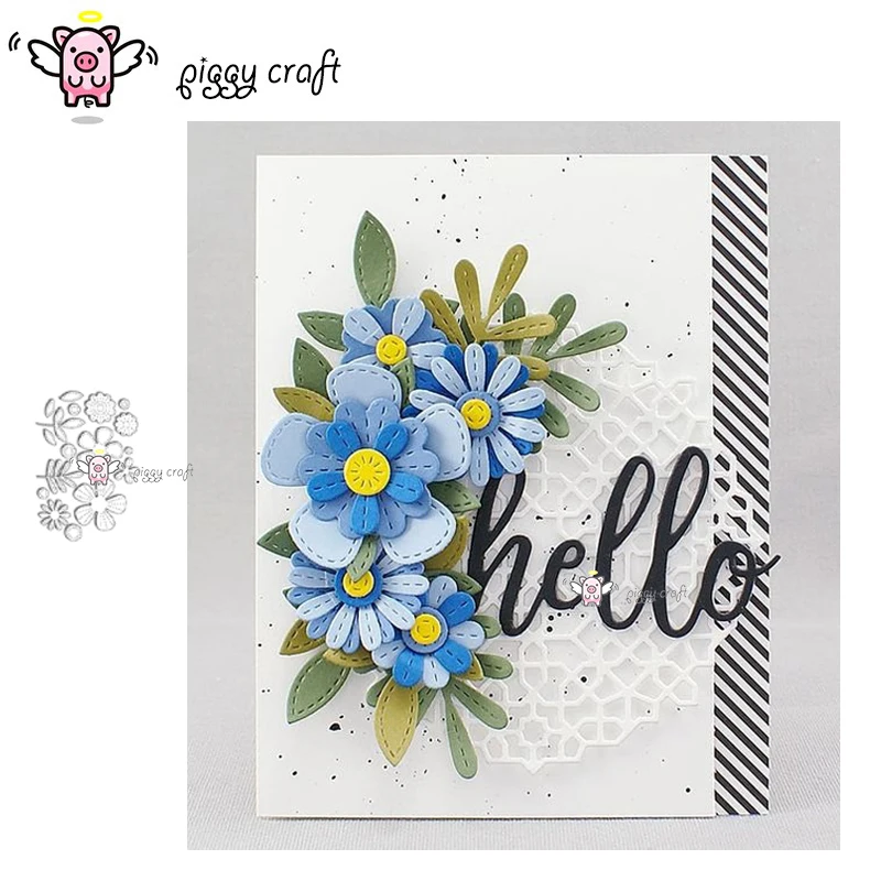 Piggy Craft metal cutting dies cut die mold Flower leaf decoration Scrapbooking Album Embossing Paper Cards Making Crafts Die
Piggy Craft metal cutting dies cut die mold Flower leaf decoration Scrapbooking Album Embossing Paper Cards Making Crafts Die