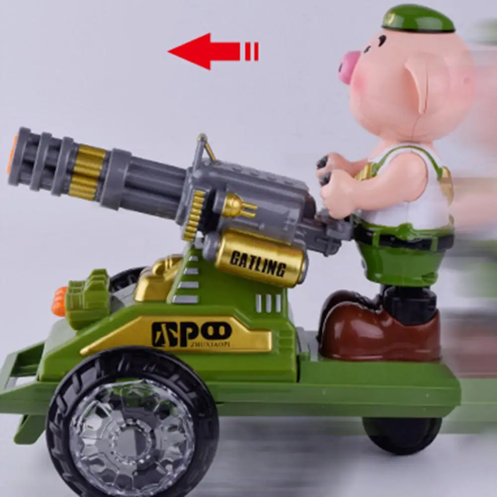 Cute Electric Toy Car Cartoon Creative Pig Doll ABS Children Vehicle Can Swing Brilliant Lighting Dynamic Music Function
Cute Electric Toy Car Cartoon Creative Pig Doll ABS Children Vehicle Can Swing Brilliant Lighting Dynamic Music Function