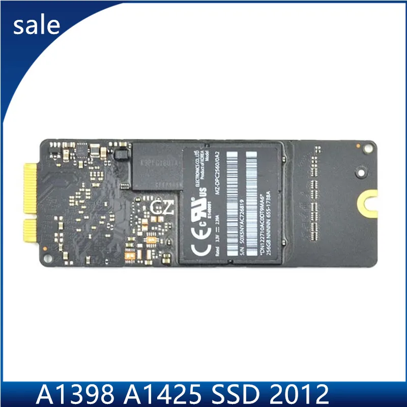 

Original For Macbook Pro Retina 13" A1425 15" A1398 SSD Solid State Drive 128GB 256GB 512GB 768GB 2012