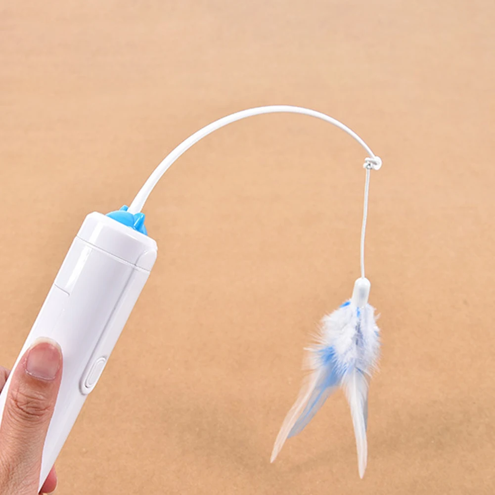 Only Funny Cat Stick Pet Cat Toy Electric Rotation 360 Degrees Automatic Feather Interaction Funny Cat Stick Cat Supplies
Only Funny Cat Stick Pet Cat Toy Electric Rotation 360 Degrees Automatic Feather Interaction Funny Cat Stick Cat Supplies