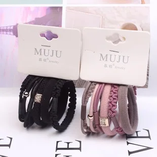 Korean version of hair ornaments simple tag hair rope no seam head rope accesorios mujer accesorios mujer
Korean version of hair ornaments simple tag hair rope no seam head rope accesorios mujer accesorios mujer