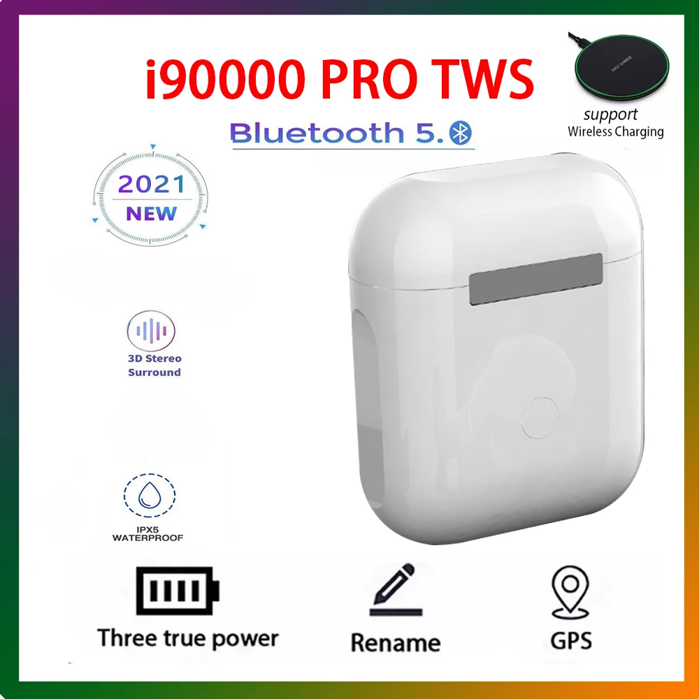 2021 original i90000 PRO TWS wireless bluetooth headset for Samsung Android Huawei Xiaomi Apple PK i18 i30 Air2 i7 i14 i99999 i9
2021 original i90000 PRO TWS wireless bluetooth headset for Samsung Android Huawei Xiaomi Apple PK i18 i30 Air2 i7 i14 i99999 i9
