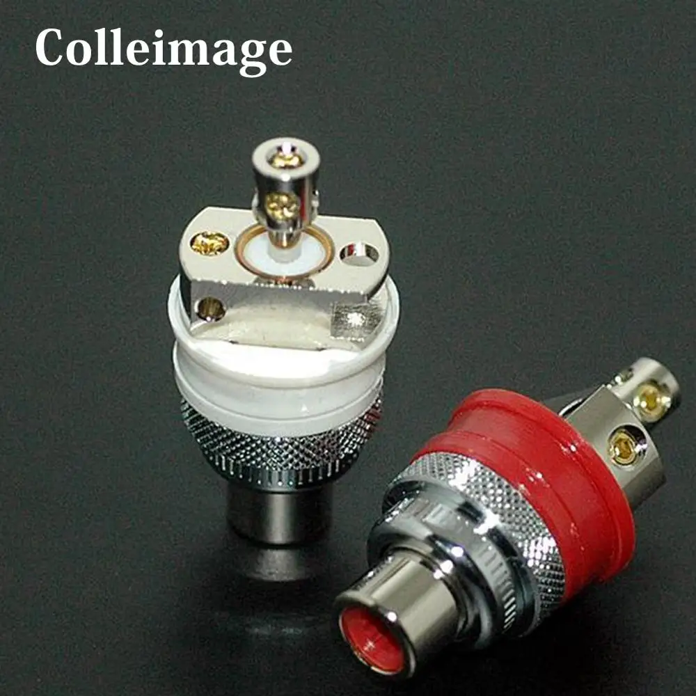 Hi-End 4 шт. gaofei GF-RED01 медный разъем RCA шасси для фонокорректора аудио усилитель Hi-Fi |