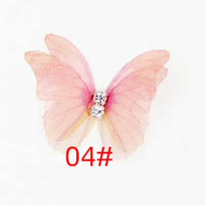 Двухслойные аппликации бабочки из органзы 30 мм, 100 шт.
Двухслойные аппликации бабочки из органзы 30 мм, 100 шт.