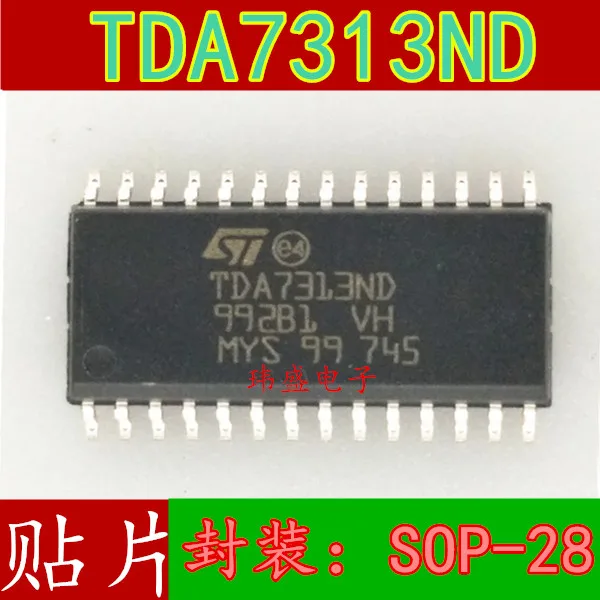 10 шт TDA7313 TDA7313ND SOP-28
10 шт TDA7313 TDA7313ND SOP-28