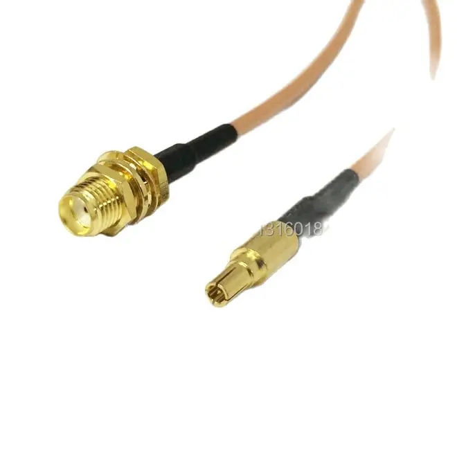 New SMA Female Jack To CRC9 Male Plug RG316 Cable Pigtail 15CM 6" Modem Extension Cable Pigtail
New SMA Female Jack To CRC9 Male Plug RG316 Cable Pigtail 15CM 6" Modem Extension Cable Pigtail