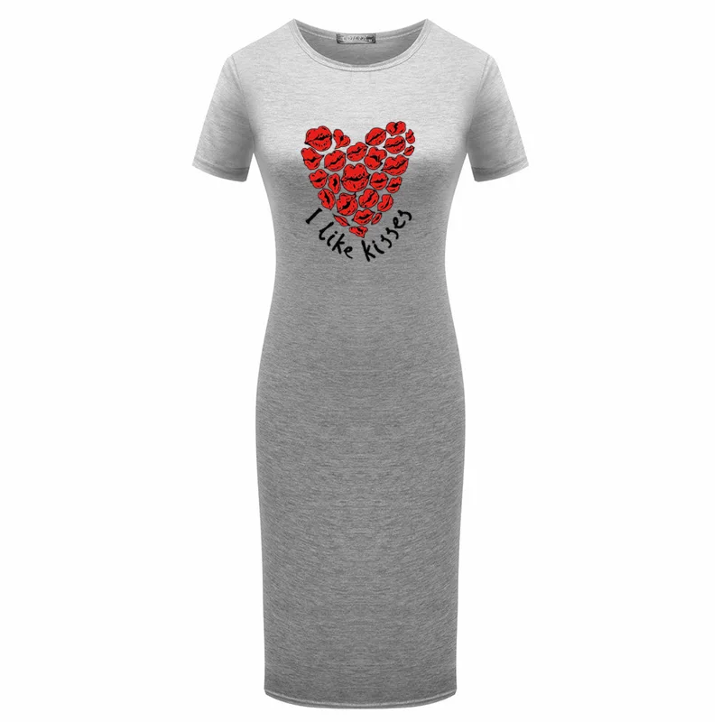 Summer Vintage Womens Love Printing Dress Vestido Short Sleeve Slim Bodycon Short Sleeve Tunic Crew Neck Casual Pencil Dress 
Summer Vintage Womens Love Printing Dress Vestido Short Sleeve Slim Bodycon Short Sleeve Tunic Crew Neck Casual Pencil Dress