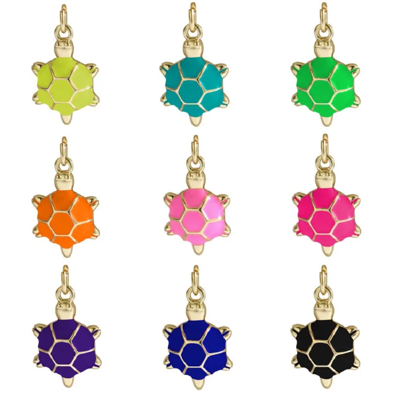 Meibeads Cute Dripping Oil Copper Tortoise Pendant for Jewelry Making Fashion Enamel Diy Accessories Necklace Bracelet Findings
Meibeads Cute Dripping Oil Copper Tortoise Pendant for Jewelry Making Fashion Enamel Diy Accessories Necklace Bracelet Findings