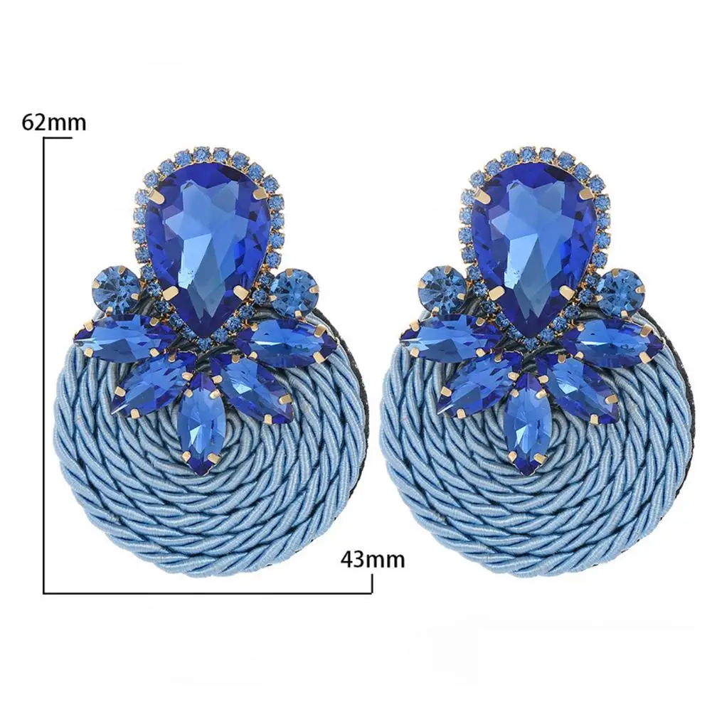 50%HOT Personality Earrings Exaggerated Handmade Braided Round Plaited Jewelry Ear Studs for Women
50%HOT Personality Earrings Exaggerated Handmade Braided Round Plaited Jewelry Ear Studs for Women