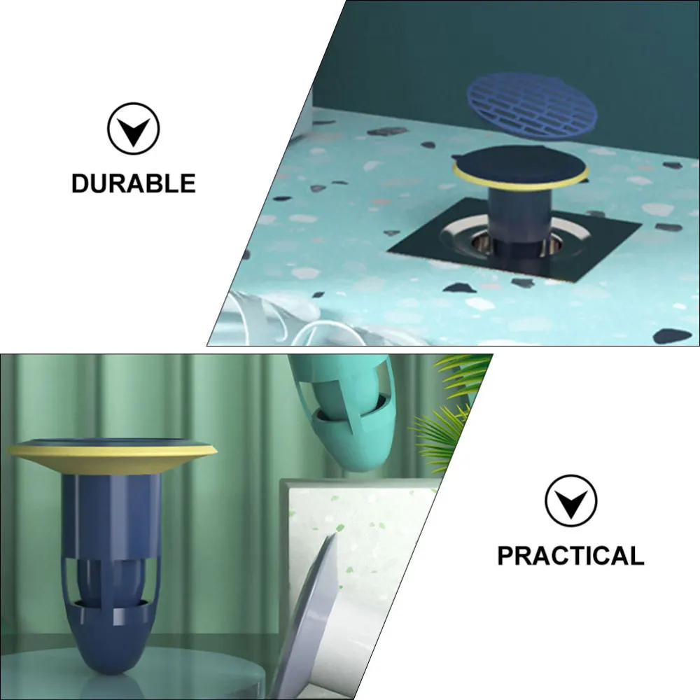 2pcs Floor Drain Strainer Floor Drain Cover Bathroom Sink Filter (Blue) 
2pcs Floor Drain Strainer Floor Drain Cover Bathroom Sink Filter (Blue)