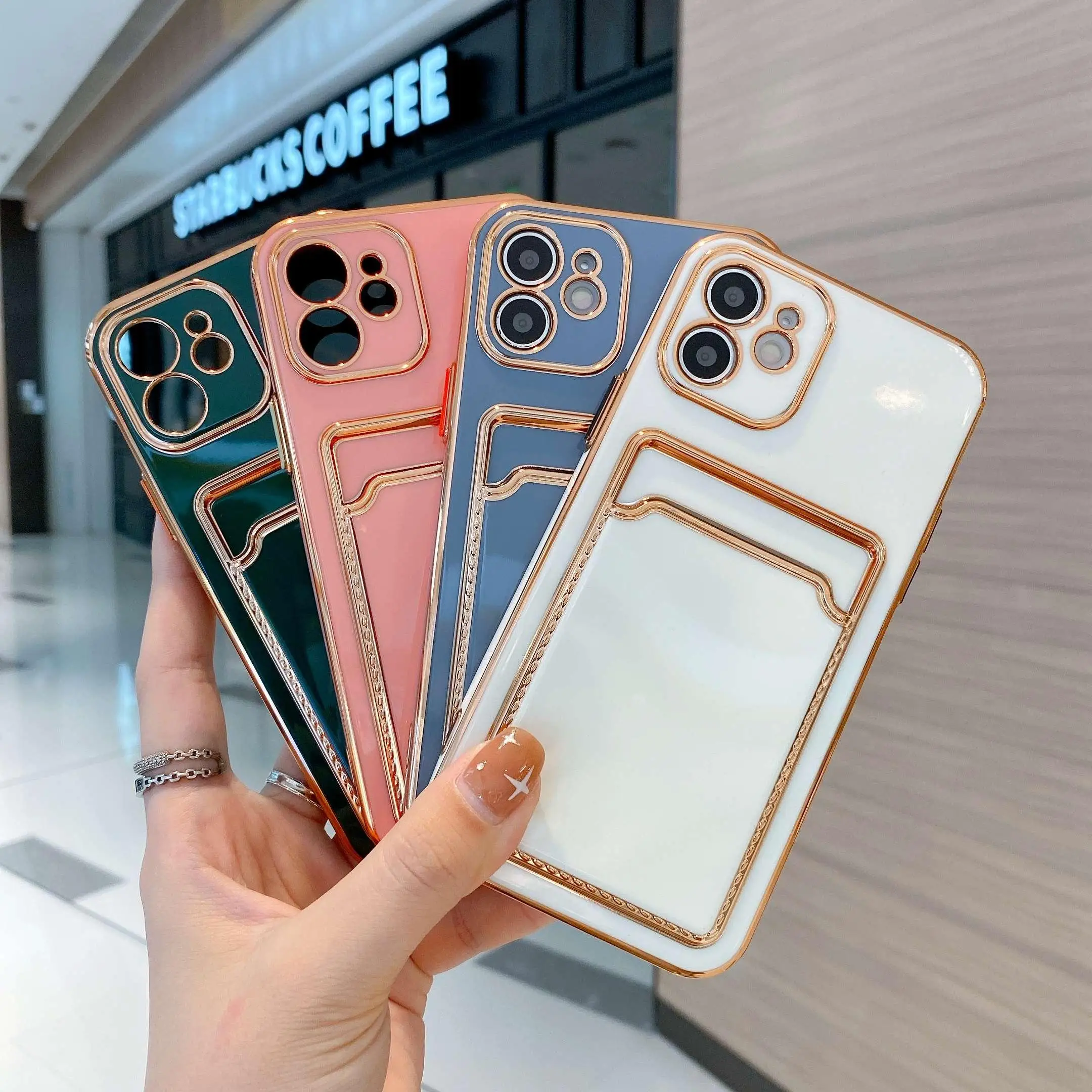 Universal Phone Back Slot Card Holder Case For iPhone 13 12 11 Pro Max 13 12 Mini X XR XS Max 7 8 Plus Bumper Back Cover
Universal Phone Back Slot Card Holder Case For iPhone 13 12 11 Pro Max 13 12 Mini X XR XS Max 7 8 Plus Bumper Back Cover
