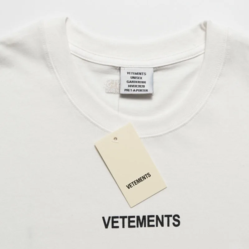 Simple and loose men Letter Pattern vetements T-shirts Lady 2020 New Cotton Summer T shirt black Short Sleeve Tees&Tops
Simple and loose men Letter Pattern vetements T-shirts Lady 2020 New Cotton Summer T shirt black Short Sleeve Tees&Tops