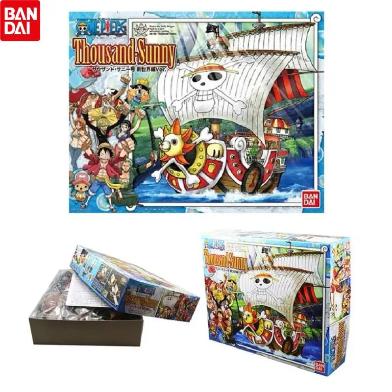 13 inch original Bandai One Piece Ship Sonny Thousand Sunny Going Merry PVC assembled model children's toy gift
13 inch original Bandai One Piece Ship Sonny Thousand Sunny Going Merry PVC assembled model children's toy gift
