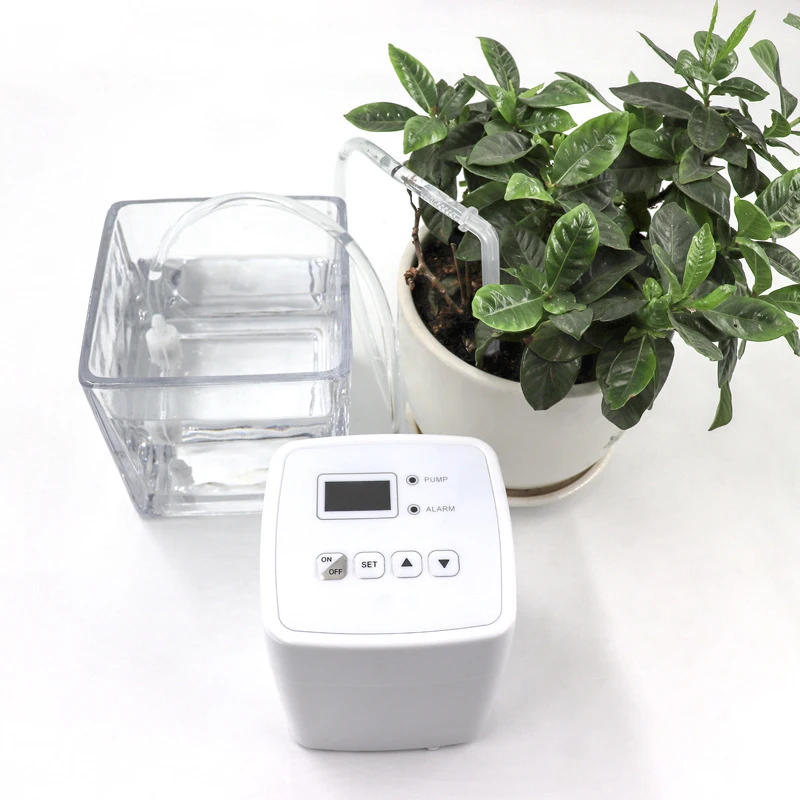 Potted Drip Irrigation System Of Automatic Single / Double Pump Intelligent Flower Shower Timing Watering Device
Potted Drip Irrigation System Of Automatic Single / Double Pump Intelligent Flower Shower Timing Watering Device