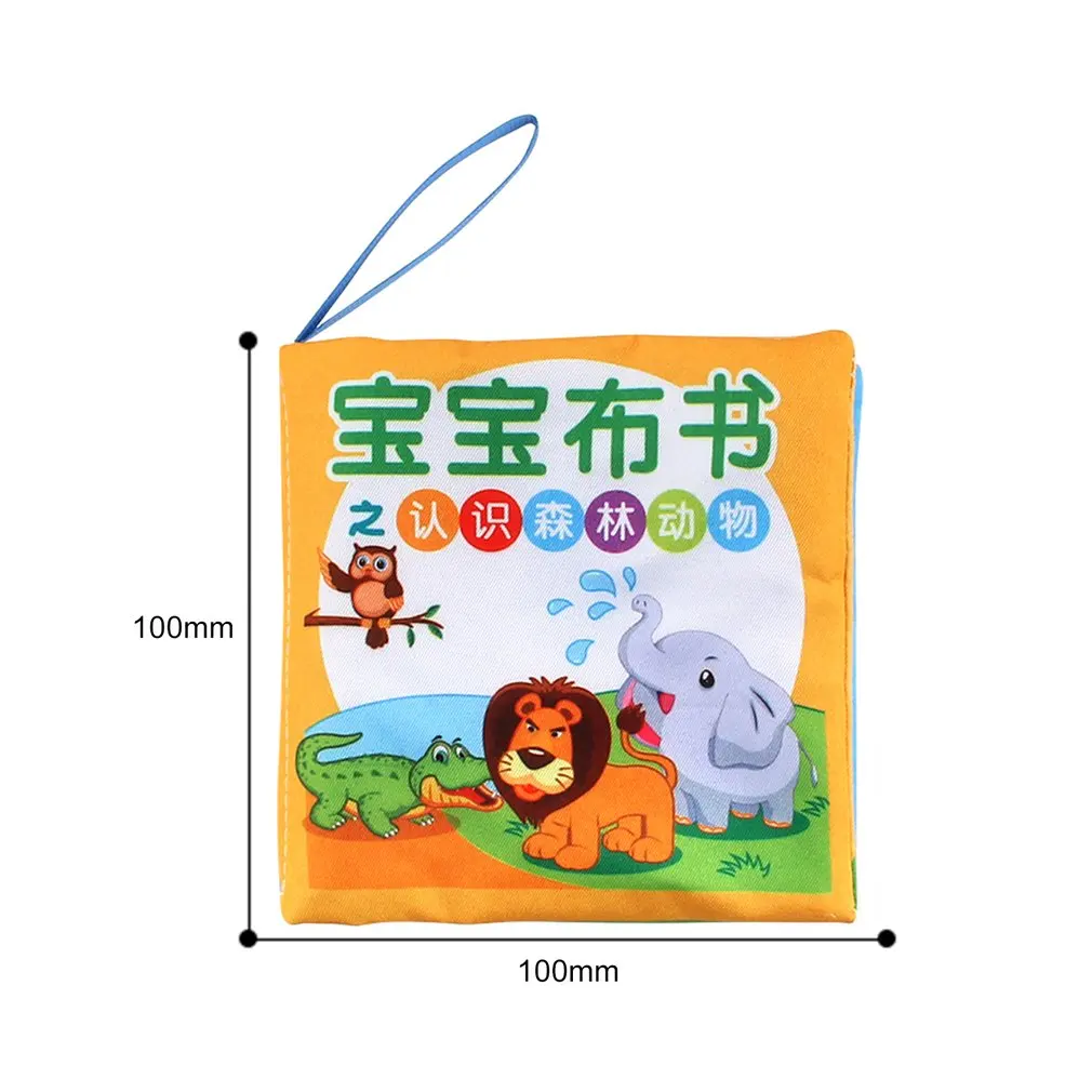 Baby Soft Cloth English Reading Book Toys For Children Cartoon Printed Cloth Book Infant Early Educational Stuffed Anti-tear Toy
Baby Soft Cloth English Reading Book Toys For Children Cartoon Printed Cloth Book Infant Early Educational Stuffed Anti-tear Toy