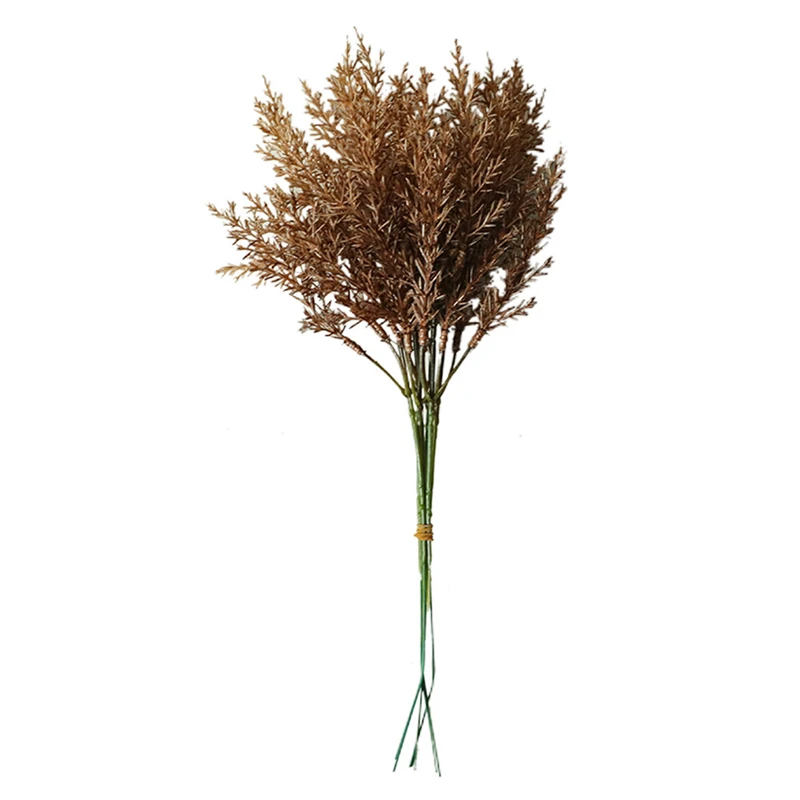 6pcs High Quality Plastic Artificial Flowers Home Room Autumn Deocration Wedding Bouquet Accessories Coffee Branches Fake Plants
6pcs High Quality Plastic Artificial Flowers Home Room Autumn Deocration Wedding Bouquet Accessories Coffee Branches Fake Plants
