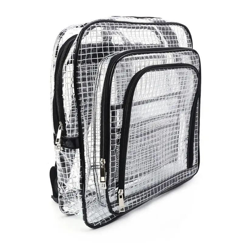 Unisex Anti-static Clear Backpack Travel Shoulder Bags PVC Rucksack Engineer Too
Unisex Anti-static Clear Backpack Travel Shoulder Bags PVC Rucksack Engineer Too