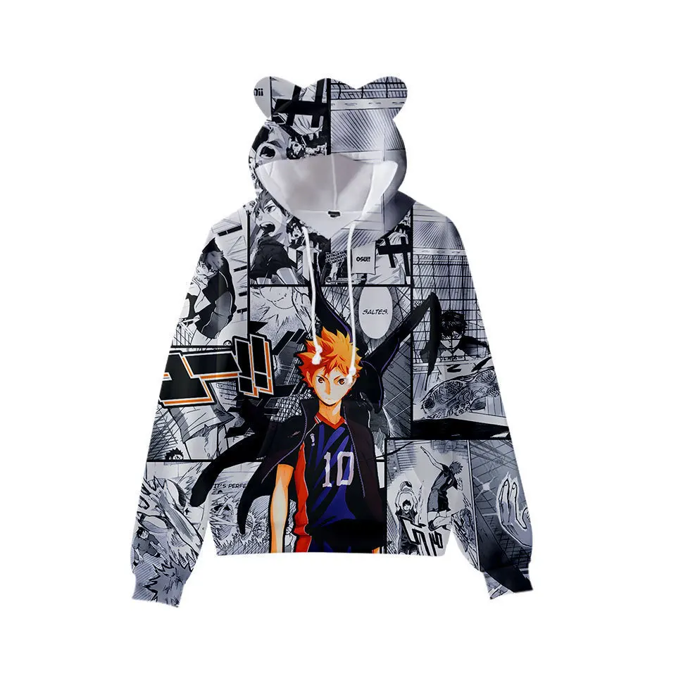 Anime Haikyuu Hinata Shoyo Kageyama Tobio Cosplay Costume Karasuno High School Kids Hoodies for Boys Girls Children's Sweatshirt
Anime Haikyuu Hinata Shoyo Kageyama Tobio Cosplay Costume Karasuno High School Kids Hoodies for Boys Girls Children's Sweatshirt