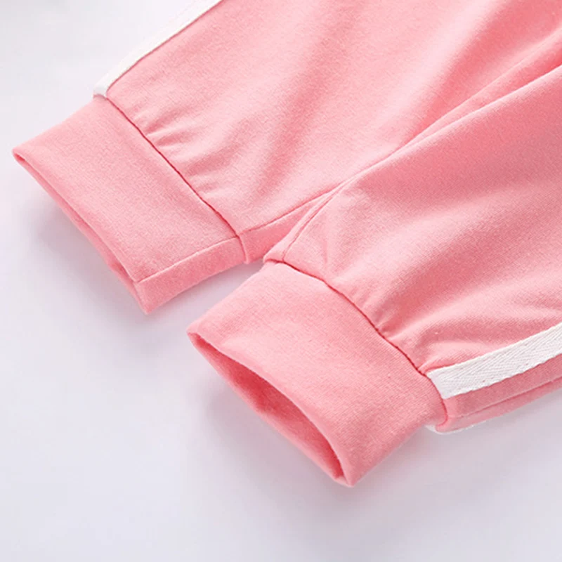 Kids Girls Sport Sets Baby Girls Set Short Sleeve Shirt + Long Pants Suit Baby Girl Solid Color Knitted Cotton Clothes Outfits
Kids Girls Sport Sets Baby Girls Set Short Sleeve Shirt + Long Pants Suit Baby Girl Solid Color Knitted Cotton Clothes Outfits