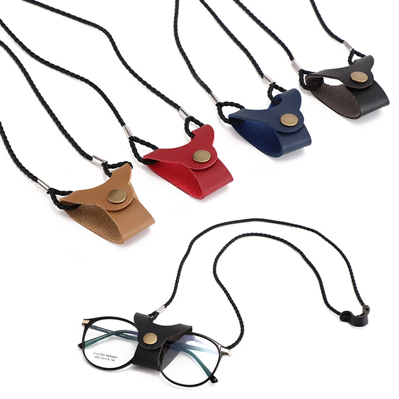 2021 New Fashion Hanging Neck Clip Glasses Bags Women Men Portable Non-slip PU Leather Glasses Case Lanyard Protection Cover
2021 New Fashion Hanging Neck Clip Glasses Bags Women Men Portable Non-slip PU Leather Glasses Case Lanyard Protection Cover
