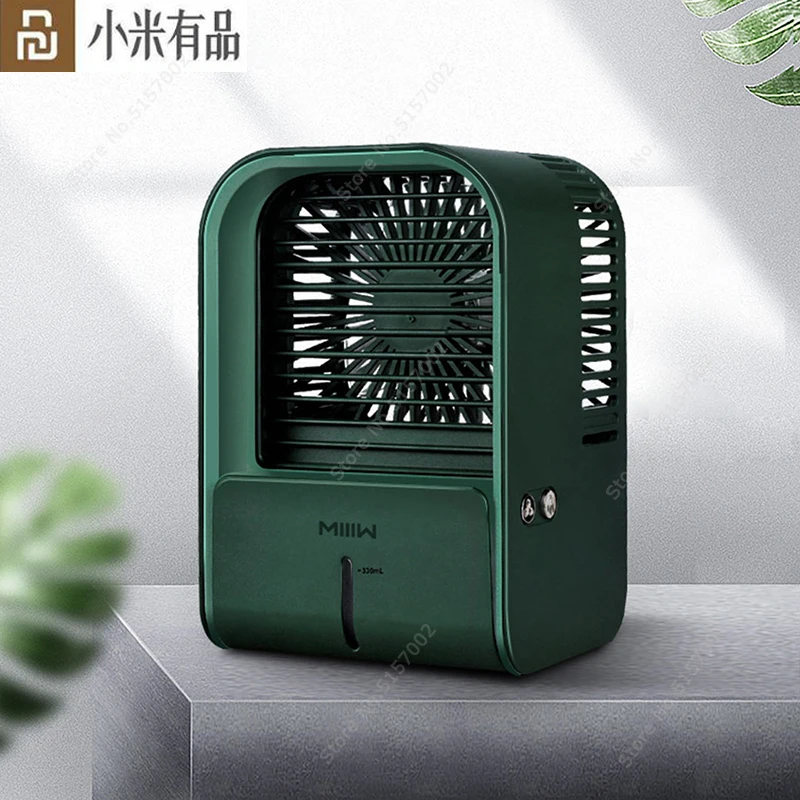 Youpin MIIIW Desktop Air Conditioner Fan Portable 3 Seconds Cool Down Air Cooling Fan Humidifier Purifier Air Cooler Fan
Youpin MIIIW Desktop Air Conditioner Fan Portable 3 Seconds Cool Down Air Cooling Fan Humidifier Purifier Air Cooler Fan